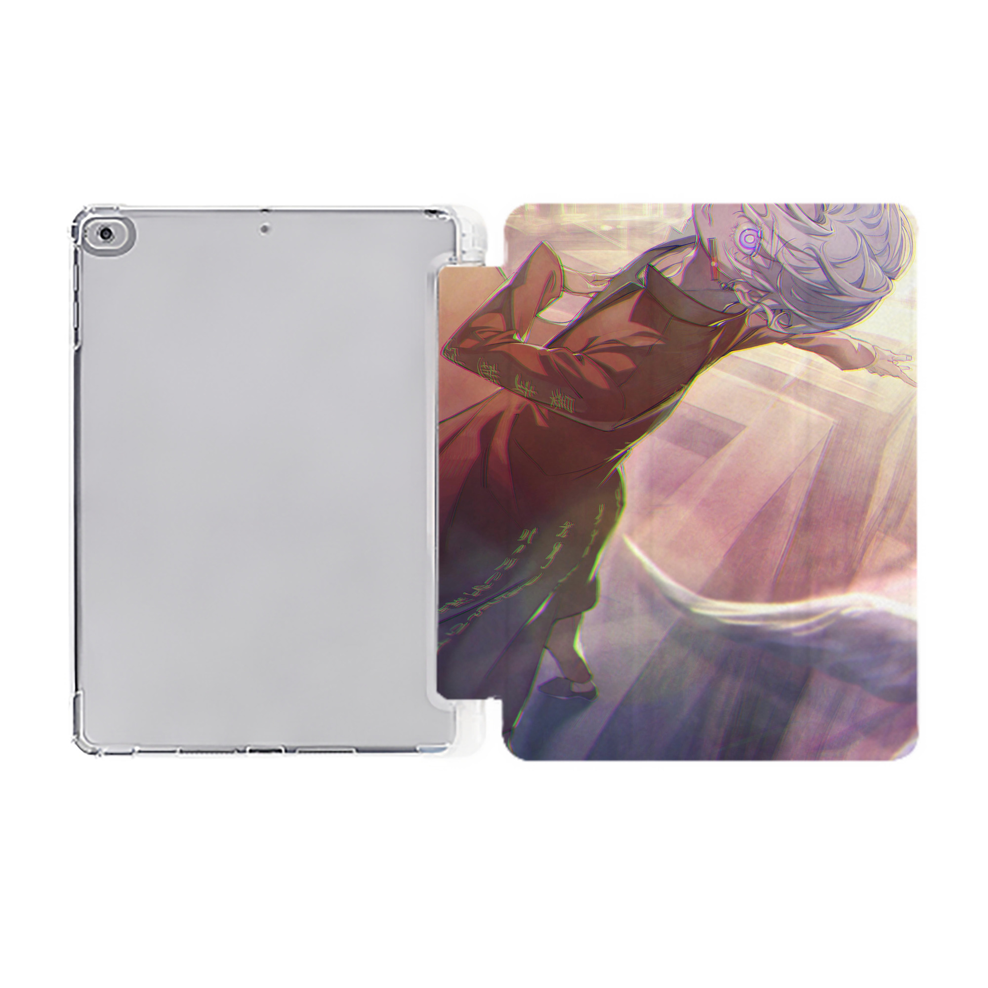 （画像用） 東京リベンジャーズ Tokyo Revengers IPad ケース ペン収納付き 三つ折りスタンド PUレザー×シリコン 対応機種9.5/10.5/10.9インチ